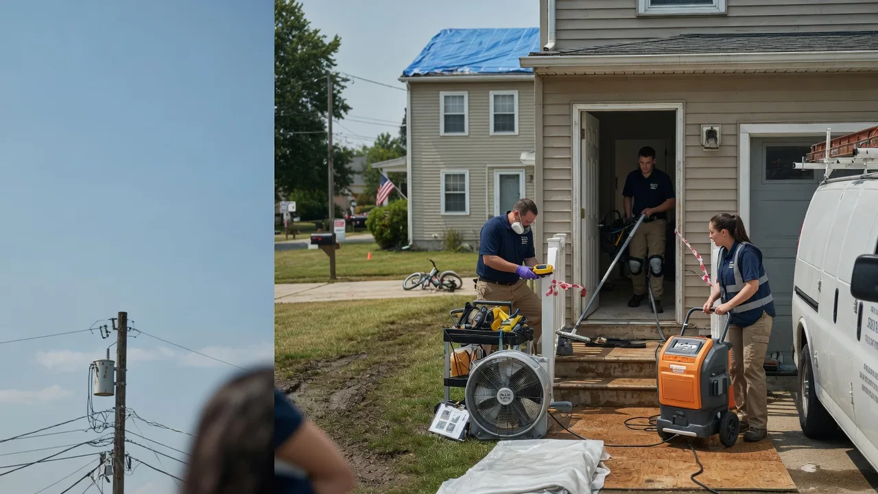 Water Damage Repair in Coral, PA near me